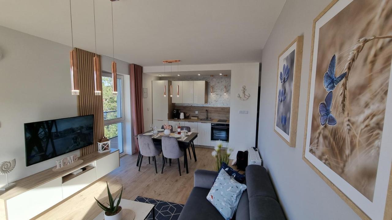 Apartament Perla Zachodu View & Spa Sagaris Dziwnow Lägenhet Exteriör bild