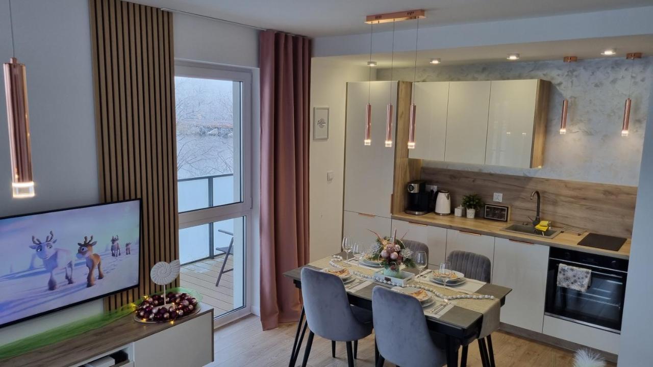 Apartament Perla Zachodu View & Spa Sagaris Dziwnow Lägenhet Exteriör bild
