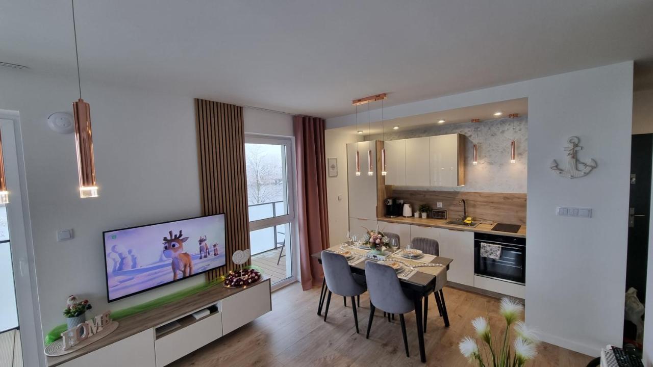 Apartament Perla Zachodu View & Spa Sagaris Dziwnow Lägenhet Exteriör bild